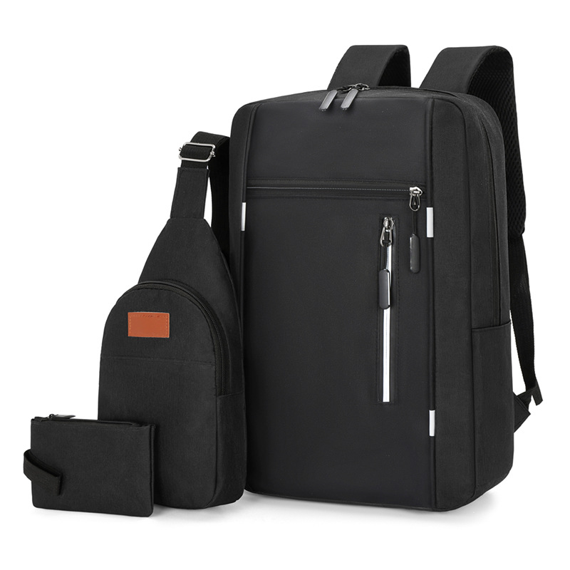 3 Pcs Bag Combo Pack (Black)